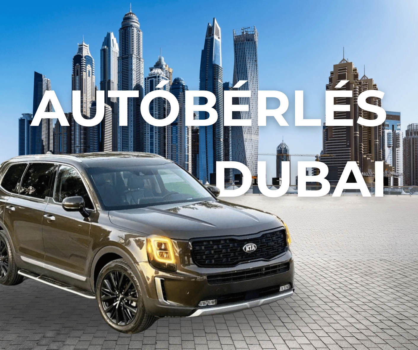 Autóbérlés Dubai Kia Telluride 2024 Autóbérlés Dubai Kia Telluride 2024